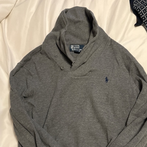 Polo Ralph Lauren Other - Polo by Ralph Lauren Men's Gray Turtleneck Sweater